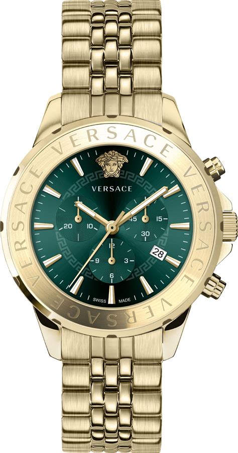 versace uhr grünes zifferblatt herren